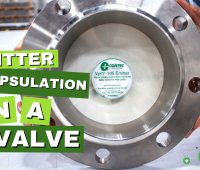 Emitter Encapsulation in a Valve