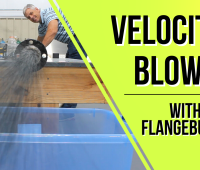Velocity Blow using a flangeBUMPER