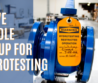 Proper Valve Handle Lineup for Hydrotesting
