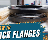 How to stack loose flanges