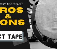 Self Adhesive Flange Protection: Duct Tape on Flange Face