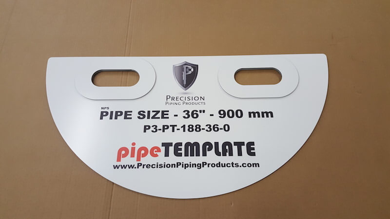 pipeTEMPLATES, Reusable Pipe Saddle Templates